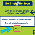Be bright be seen game