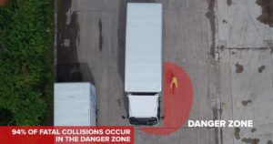 hgv in the cyclist danger zone