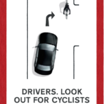 Drivers, look out for cyclists at junctions