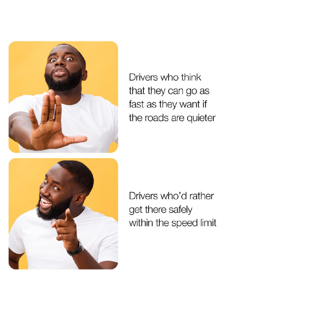 Speed. Think Campaigns – THINK!